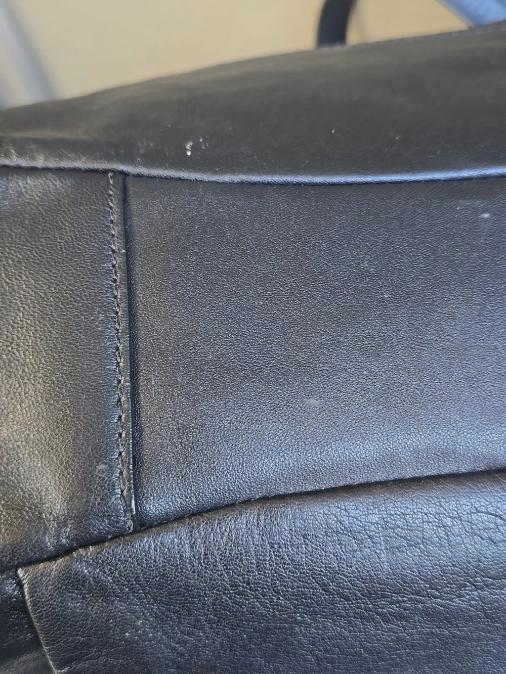 Coach Chelsea Jayden Black Leather Carryall Satchel East West 17811 - Picture 13 of 14